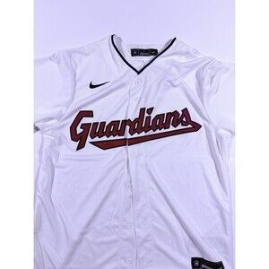 Nike Cleveland Guardians Men's White Baseball Jersey Size M